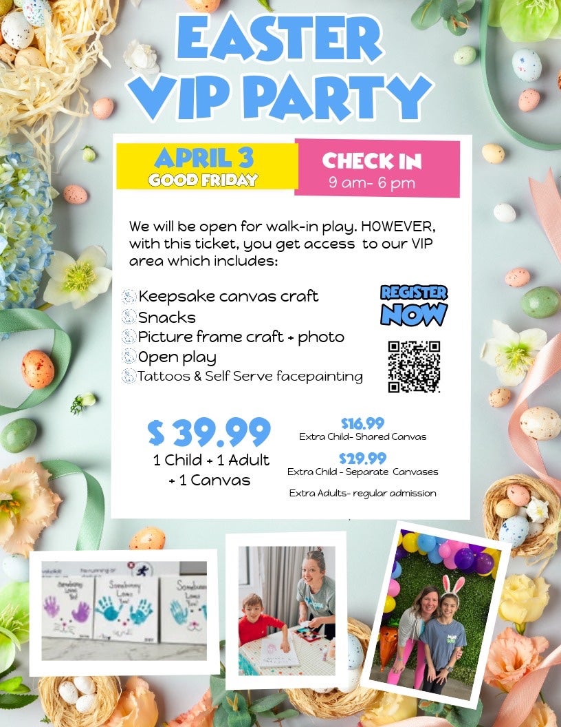 VIP Easter Party (Good Friday) 2026 | MiniSota Play Cafe