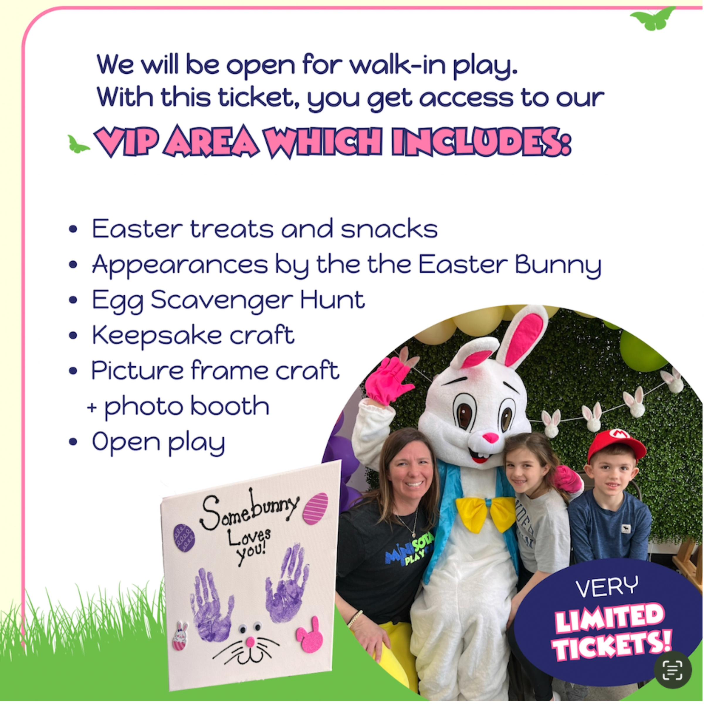 VIP Easter Party (Good Friday) 2026 | MiniSota Play Cafe